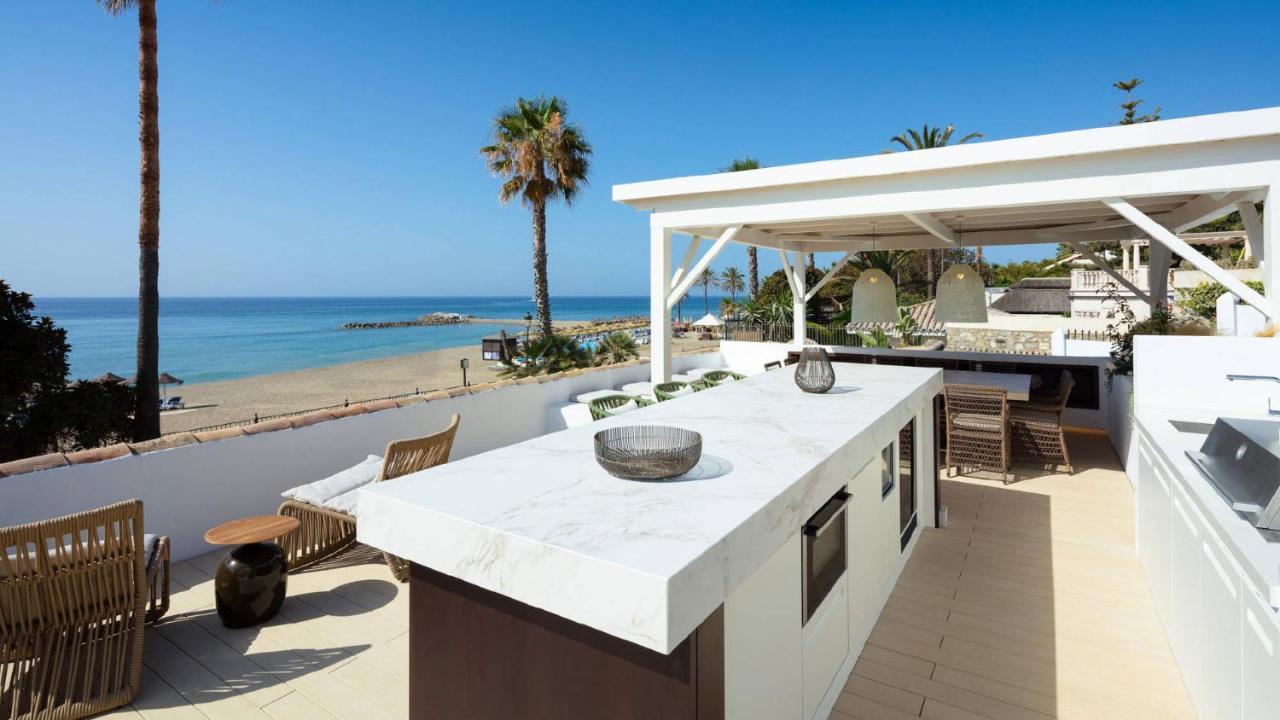 Beachfront Villa La Luisa, Golden Mile Marbella Eksteriør billede